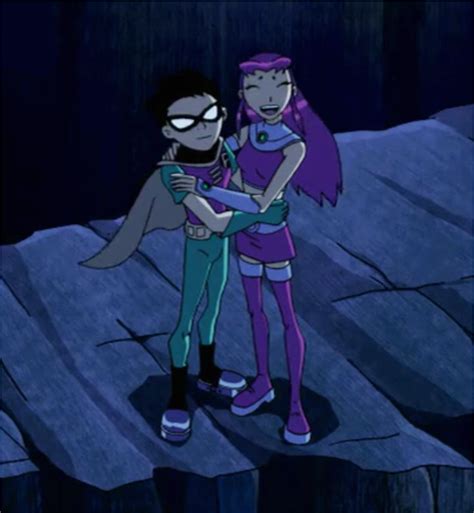 team titans robin and starfire|More.